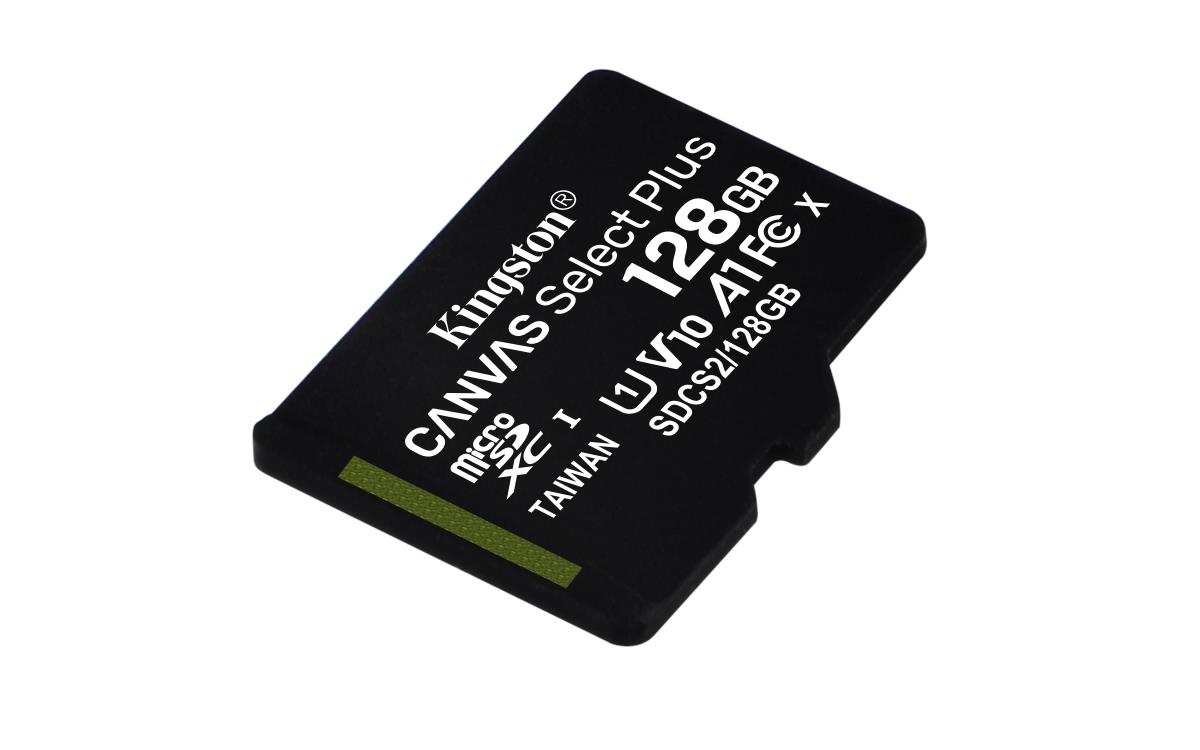 Micro Sdxc Card - Canvas Select Plus - 128GB - A1 C10 Without Adapter