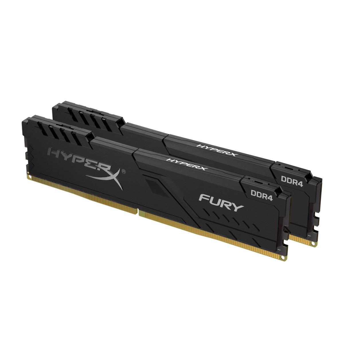 Hyperx Fury Black 16GB Kit Of 2 Ddr4 3600MHz Cl17