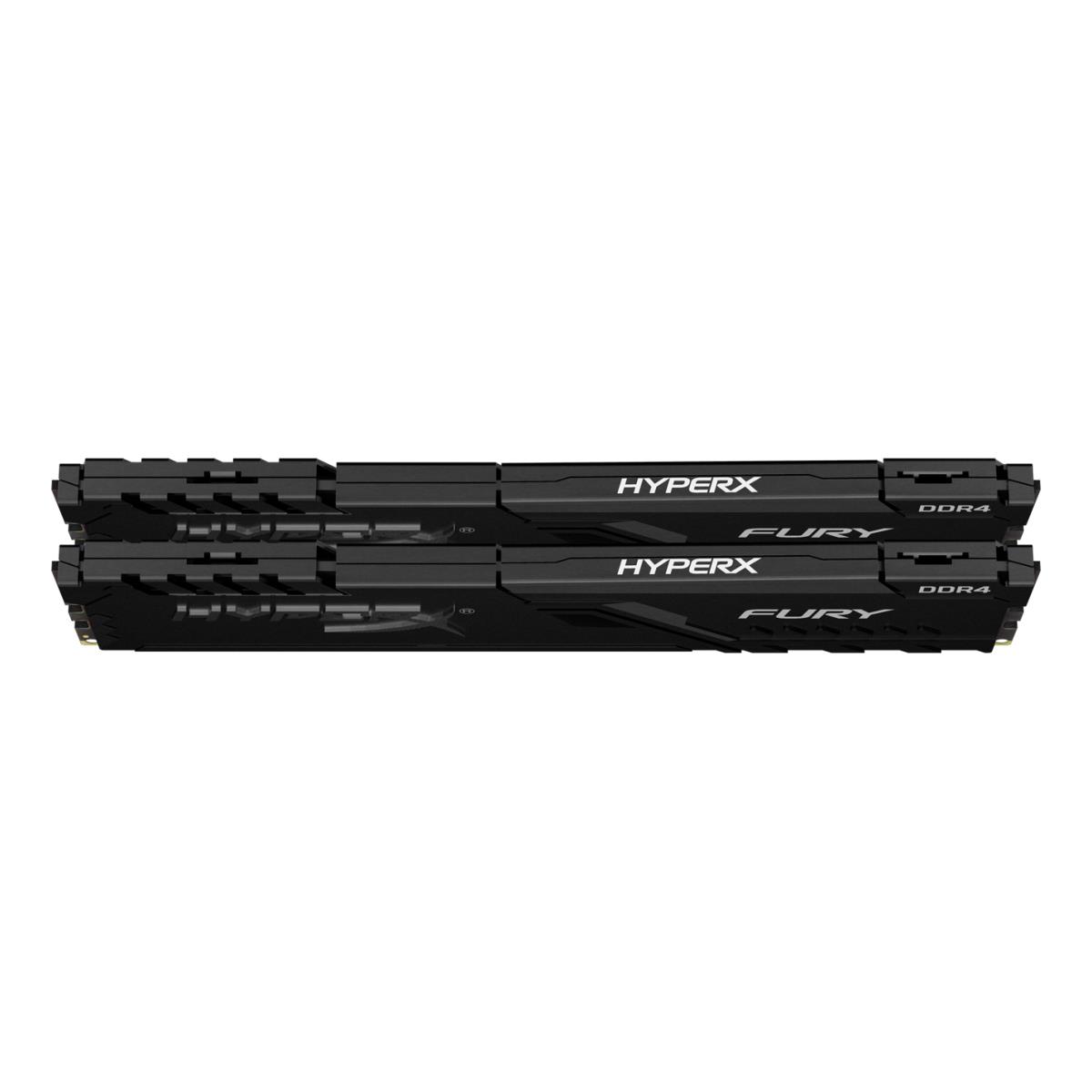 Hyperx Fury Black 16GB Kit Of 2 Ddr4 3600MHz Cl17