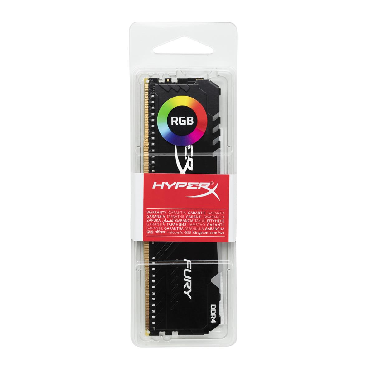Hyperx Fury RGB 8GB Ddr4 3600MHz Cl17