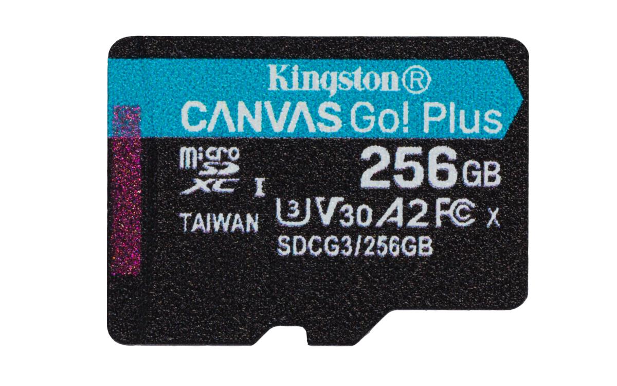 Micro Sdxc Card - Canvas Go Plus  - 256GB - Cl10 - Uhs-l U3 Without Sd Adapter