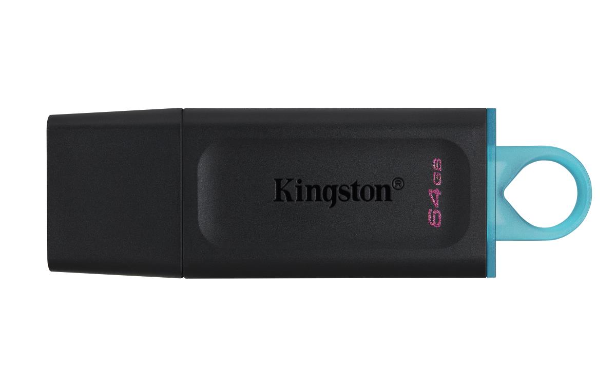 Datatraveler Exodia - 64GB USB Stick - USB 3.2 - Black + Teal