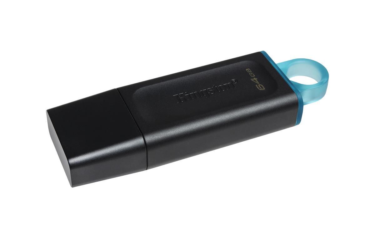 Datatraveler Exodia - 64GB USB Stick - USB 3.2 - Black + Teal