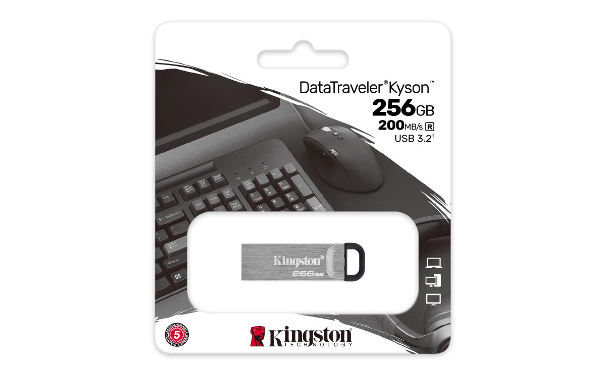 Datatraveler Kyson - 256GB USB Stick - USB 3.2