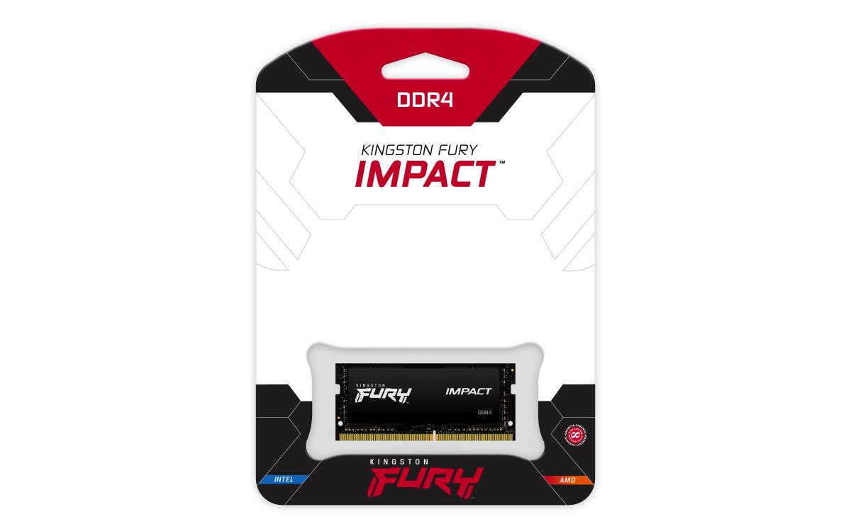 32GB Ddr4-3200MHz Cl20 SoDIMM Fury Impact