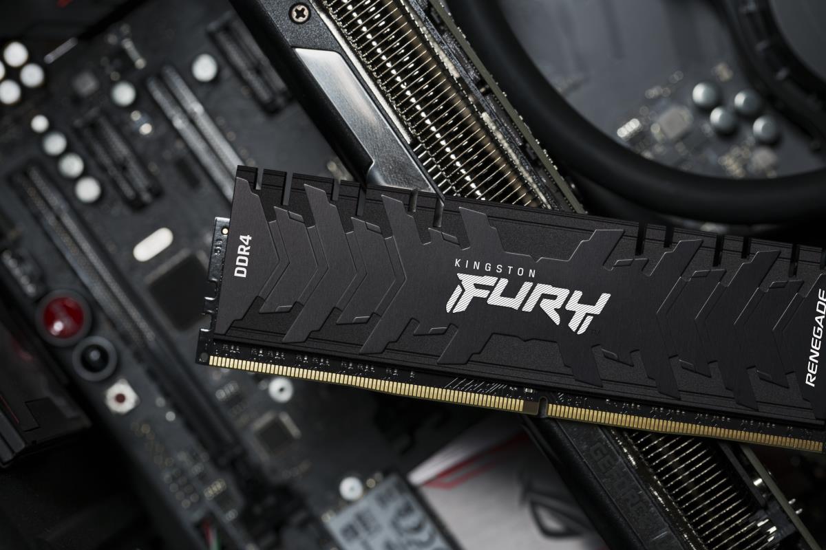16GB Ddr4 4000MHz Cl19 DIMM 1gx8 Fury Renegade Black