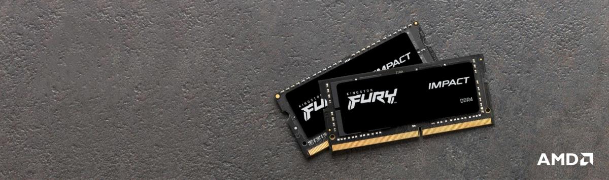 32GB Ddr4 2666MHz Cl15 SoDIMM (kit Of 2) 1gx8 Fury Impact