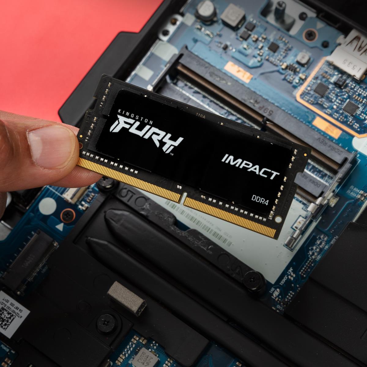 32GB Ddr4 2666MHz Cl15 SoDIMM (kit Of 2) 1gx8 Fury Impact