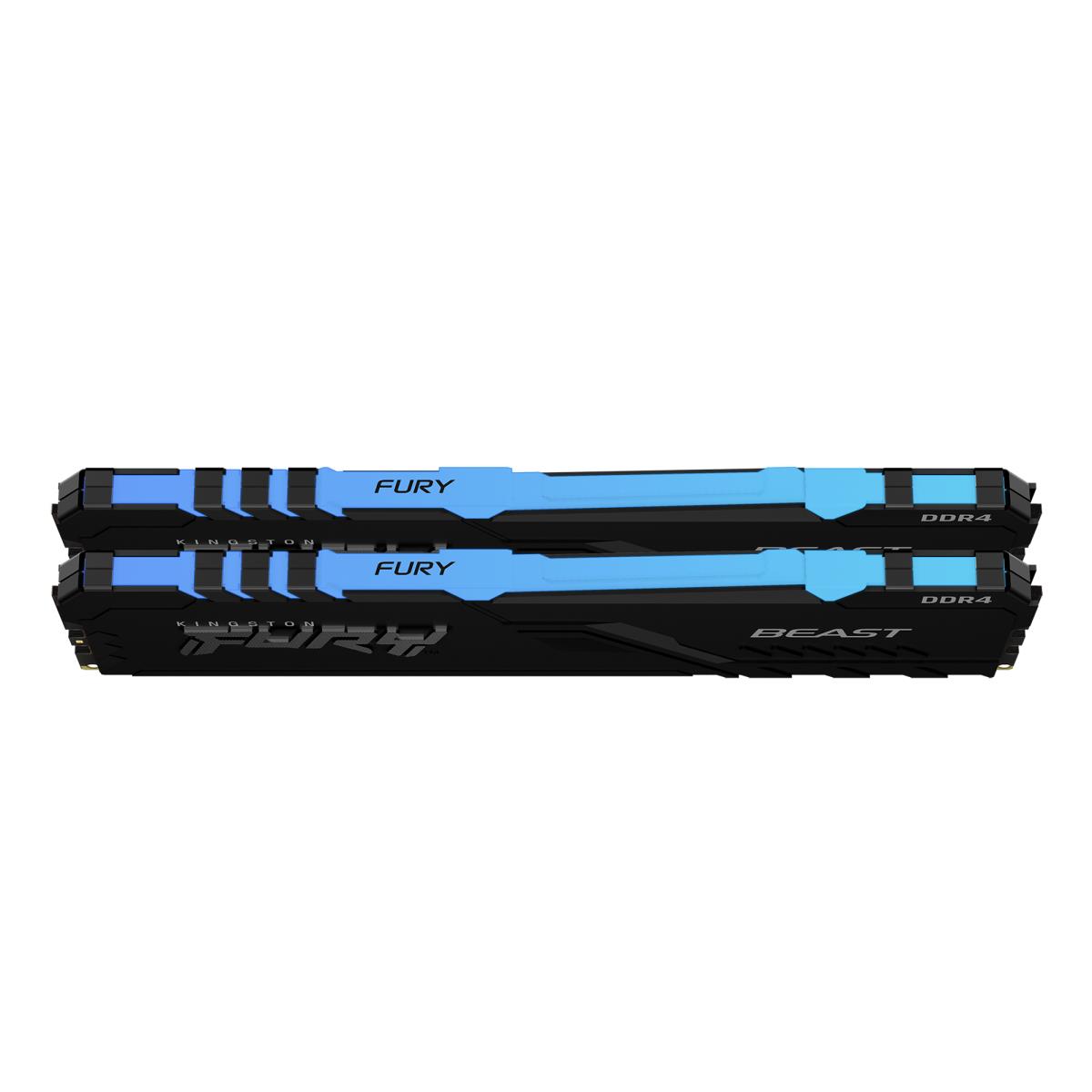 32GB Ddr4 3600MHz Cl18 DIMM (kit Of 2) Fury Beast Rgb