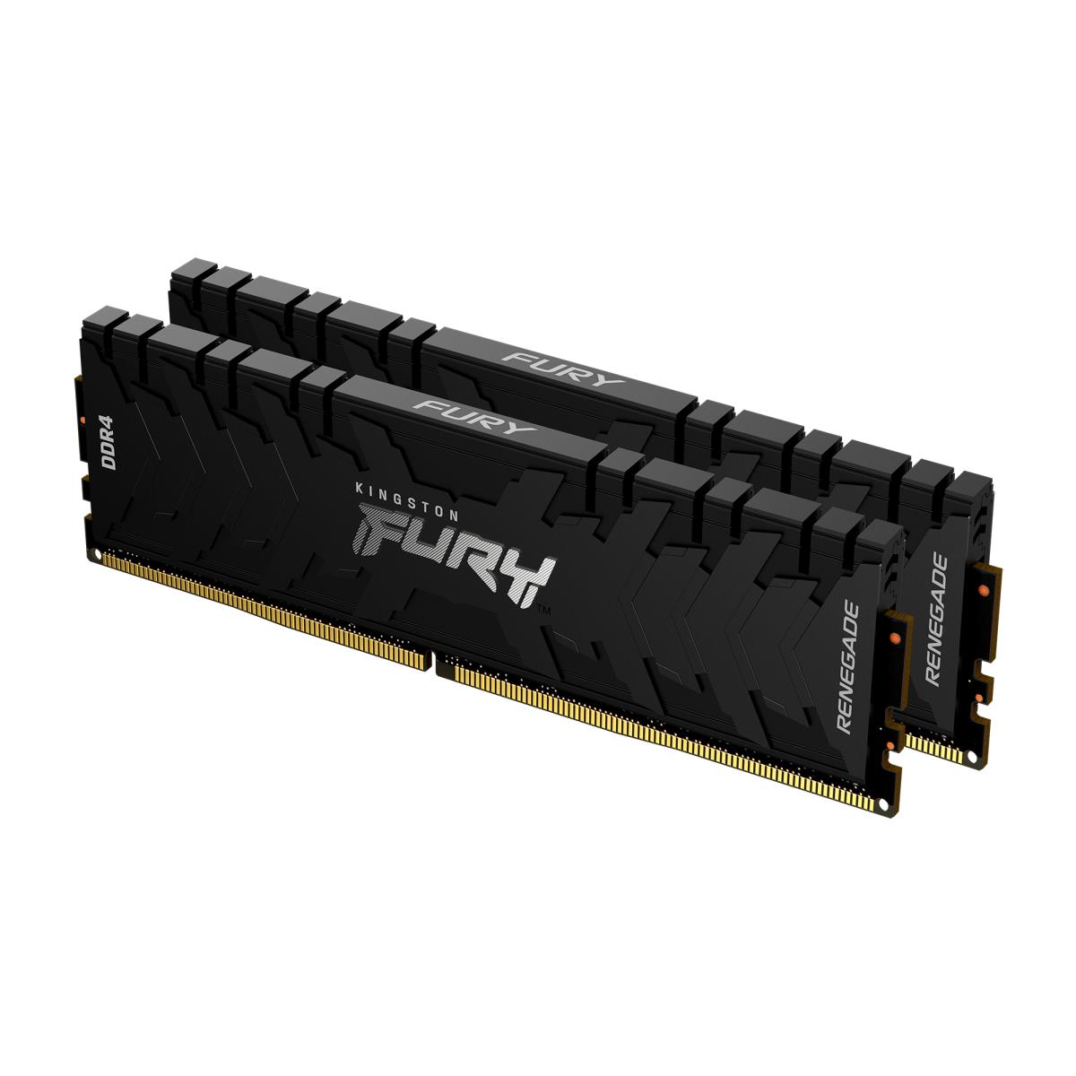 32GB Ddr4 4000MHz Cl19 DIMM (kit Of 2) 1gx8 Fury Renegade Bk
