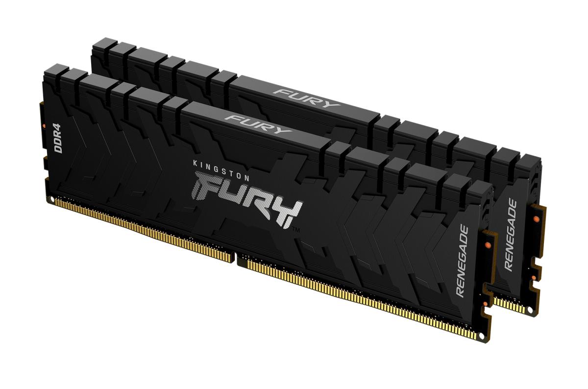 32GB Ddr4 4000MHz Cl19 DIMM (kit Of 2) 1gx8 Fury Renegade Bk