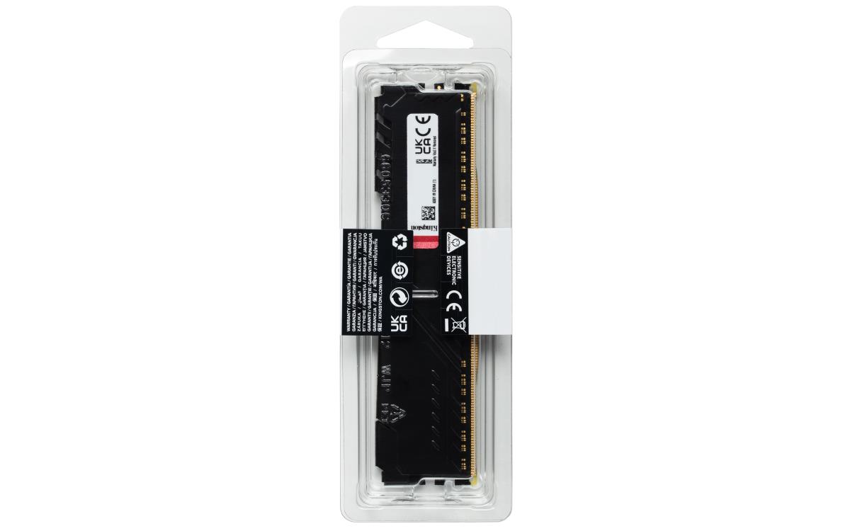 16GB Ddr4 2666MHz Cl16 DIMM 1gx8 Fury Beast Black