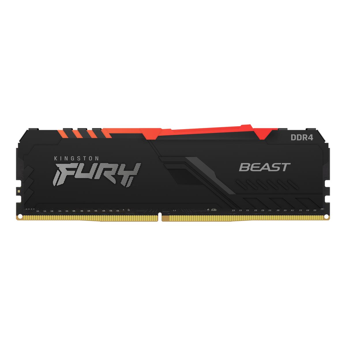 8GB Ddr4 2666MHz Cl16 DIMM Fury Beast Rgb