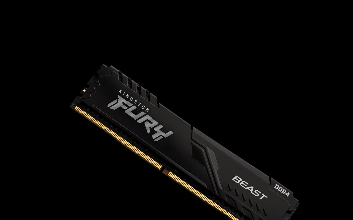 32GB Ddr4 2666MHz Cl16 DIMM (kit Of 2) Fury Beast Black