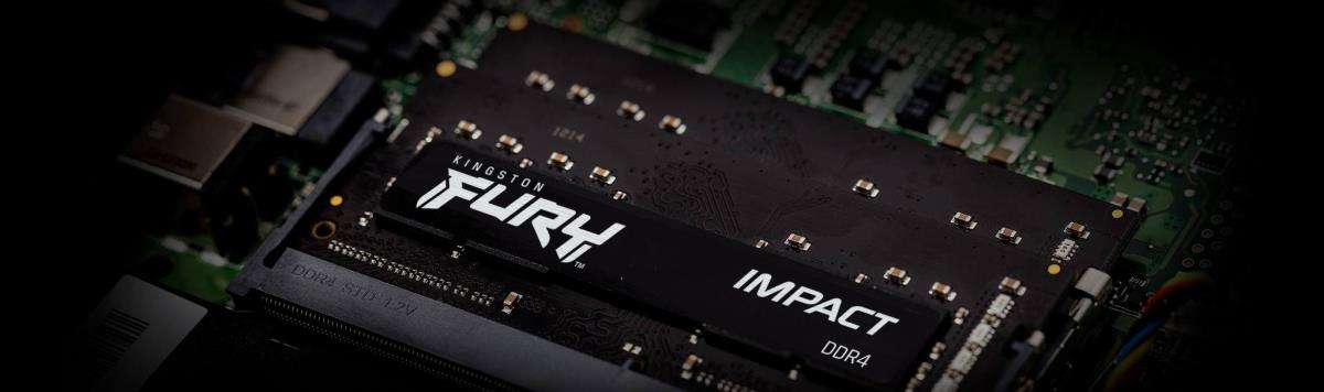 16GB Ddr4 2666MHz Cl16 SoDIMM Fury Impact