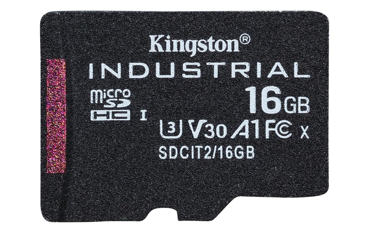 16GB Micro Sdhc Class 10 A1 Pslc Industrial Card Single Pack Without Adapter