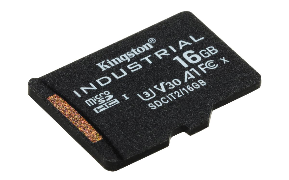 16GB Micro Sdhc Class 10 A1 Pslc Industrial Card Single Pack Without Adapter