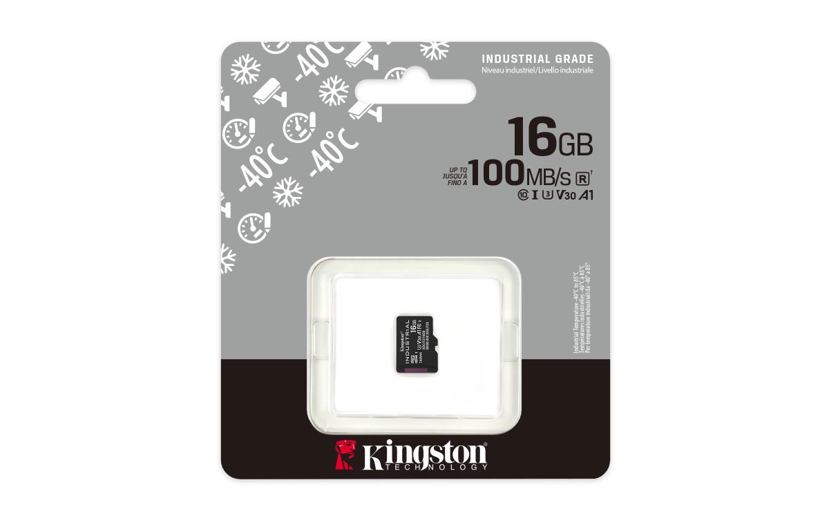 16GB Micro Sdhc Class 10 A1 Pslc Industrial Card Single Pack Without Adapter