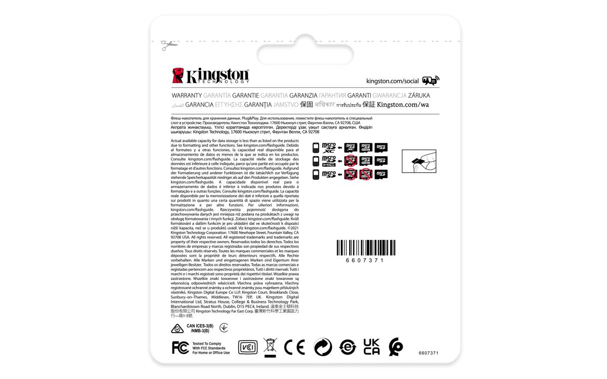 16GB Micro Sdhc Class 10 A1 Pslc Industrial Card Single Pack Without Adapter