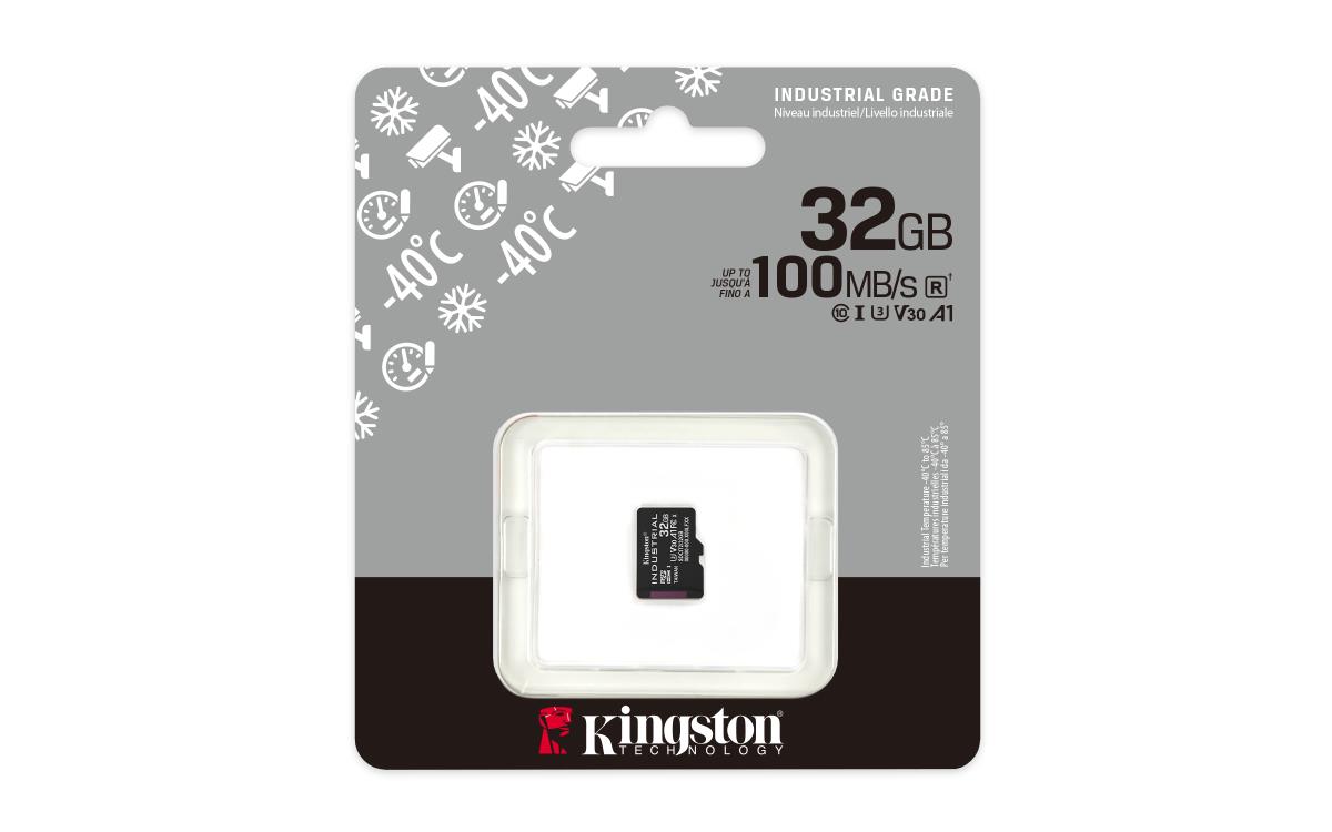 32GB Micro Sdhc Class 10 A1 Pslc Industrial Card Single Pack Without Adapter