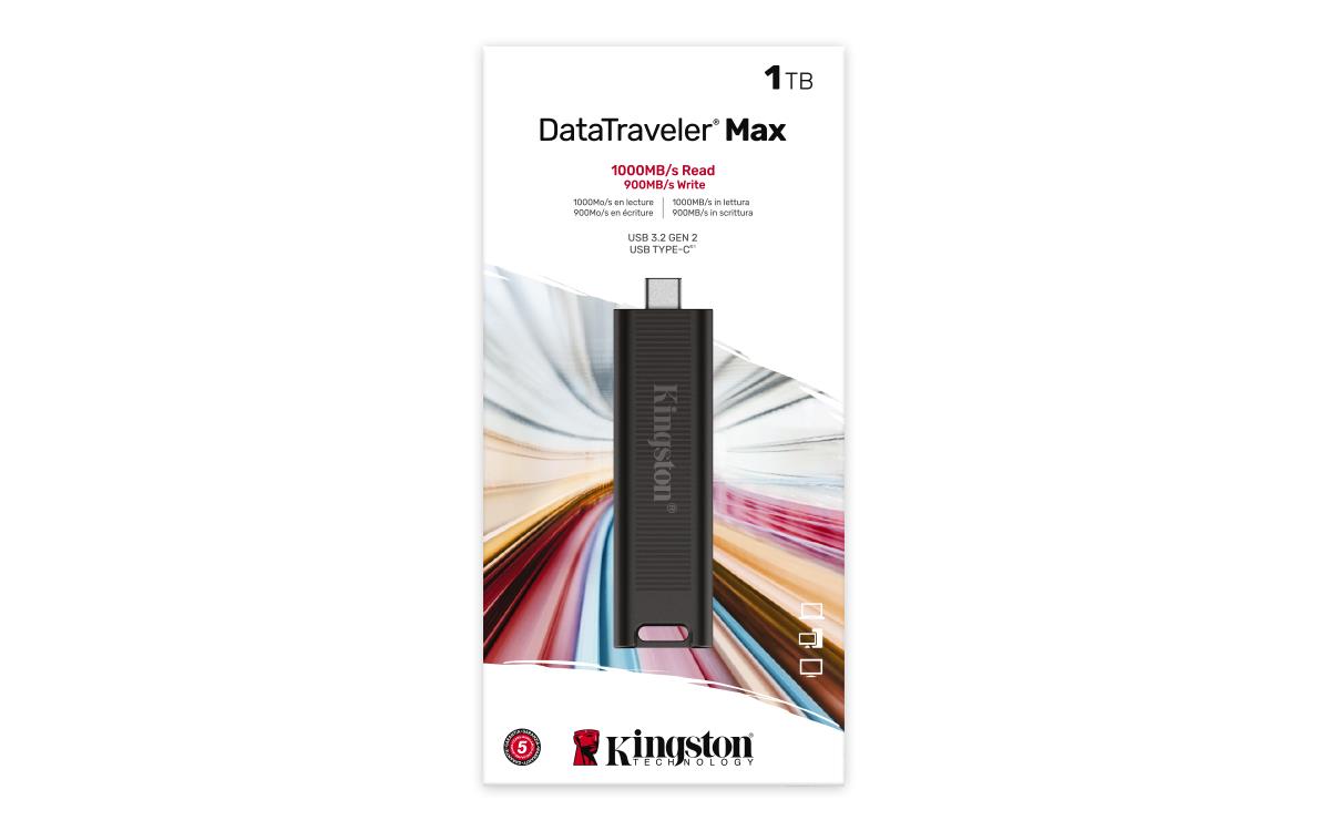 Datatraveler Max - 1TB USB Stick - USB-c 3.2 Gen 2