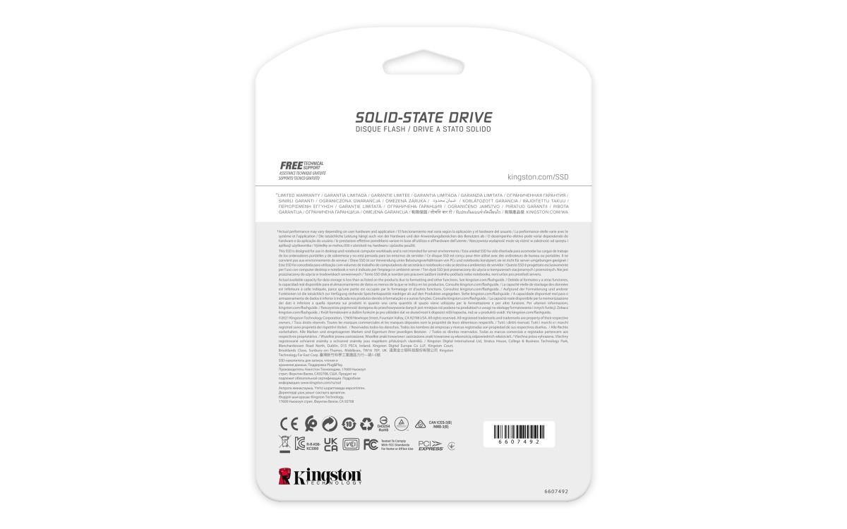 SSD - Fury Renegade - 2TB - Pci-e 4.0 Nvme - M.2 2280