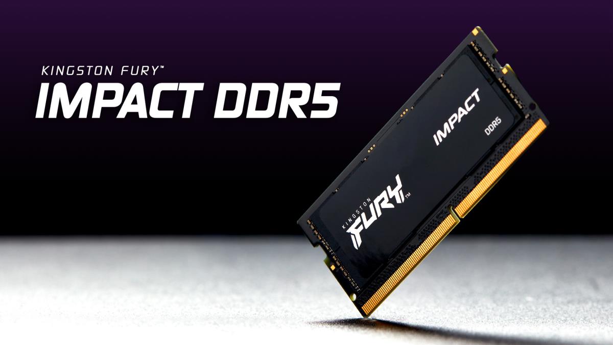 16GB Ddr5 4800MHz Cl38 SoDIMM (kit Of 2) Fury Impact