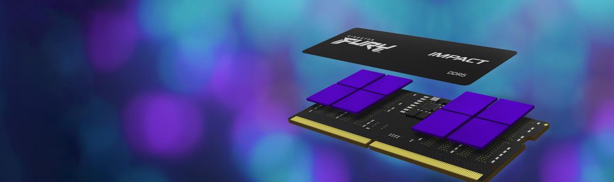16GB Ddr5 4800MHz Cl38 SoDIMM (kit Of 2) Fury Impact
