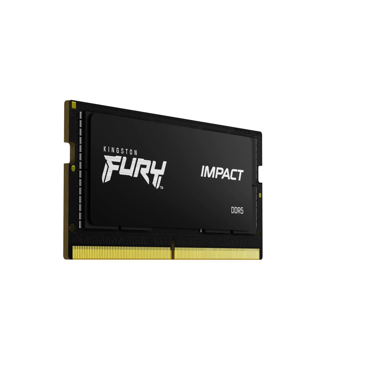 16GB Ddr5 4800MHz Cl38 SoDIMM (kit Of 2) Fury Impact