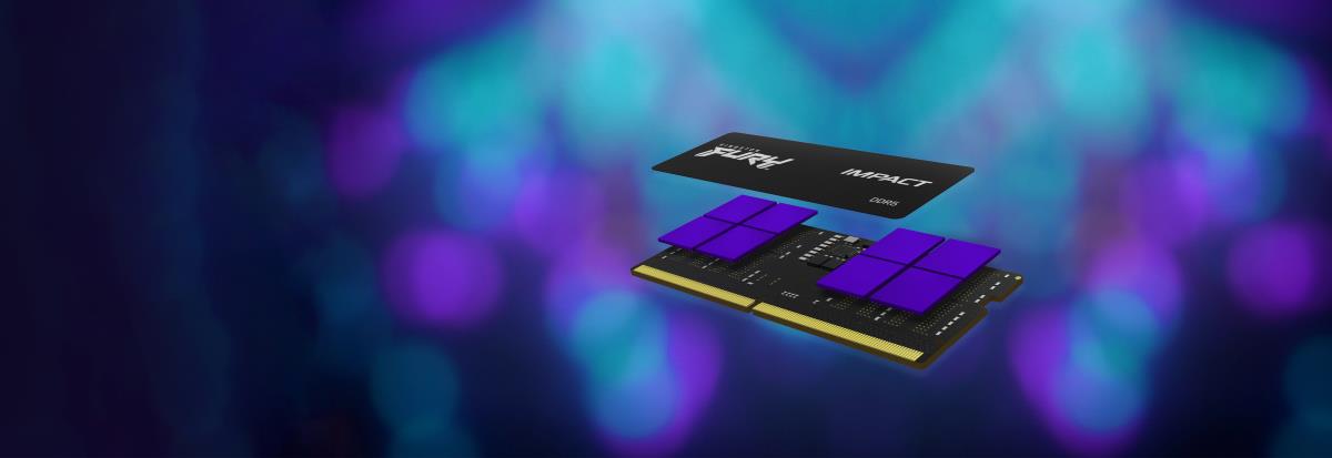 16GB Ddr5 4800MHz Cl38 SoDIMM (kit Of 2) Fury Impact