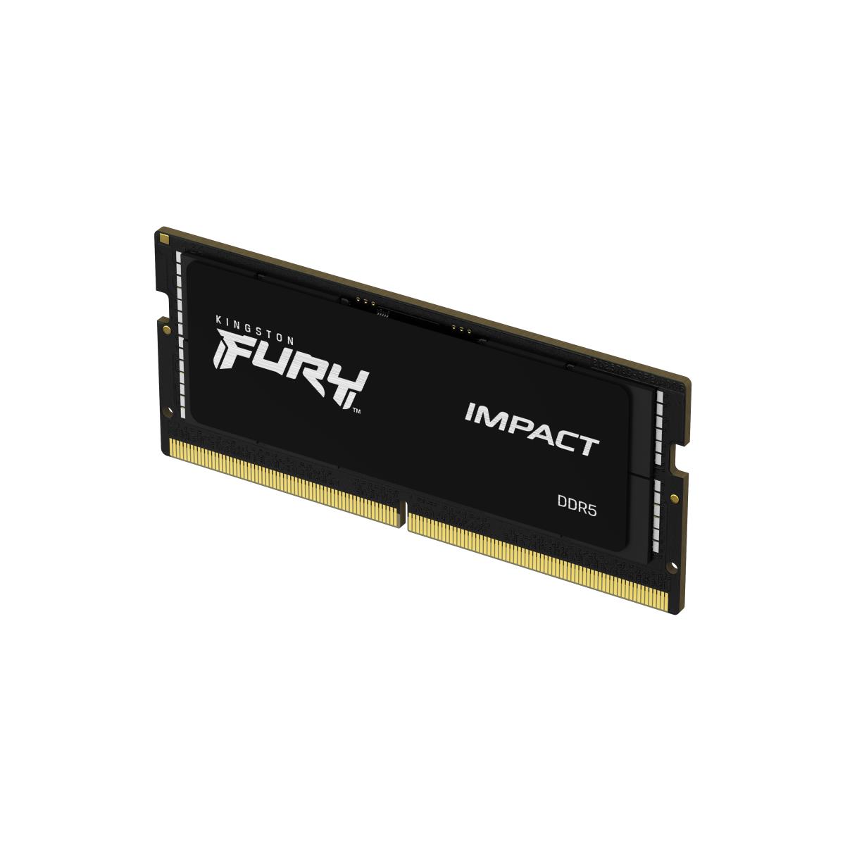 16GB Ddr5 4800MHz Cl38 SoDIMM (kit Of 2) Fury Impact