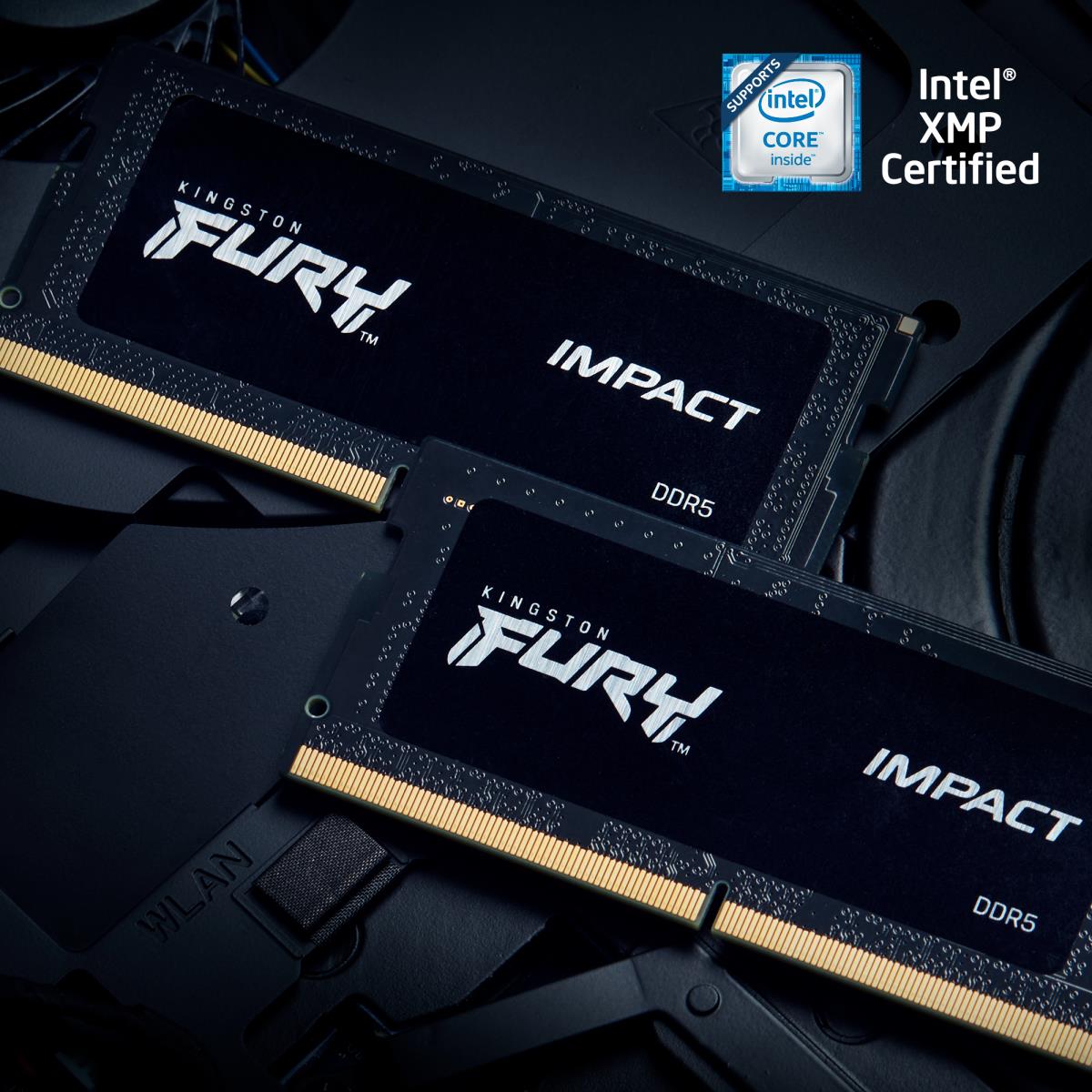 32GB Ddr5 4800MHz Cl38 SoDIMM (kit Of 2) Fury Impact