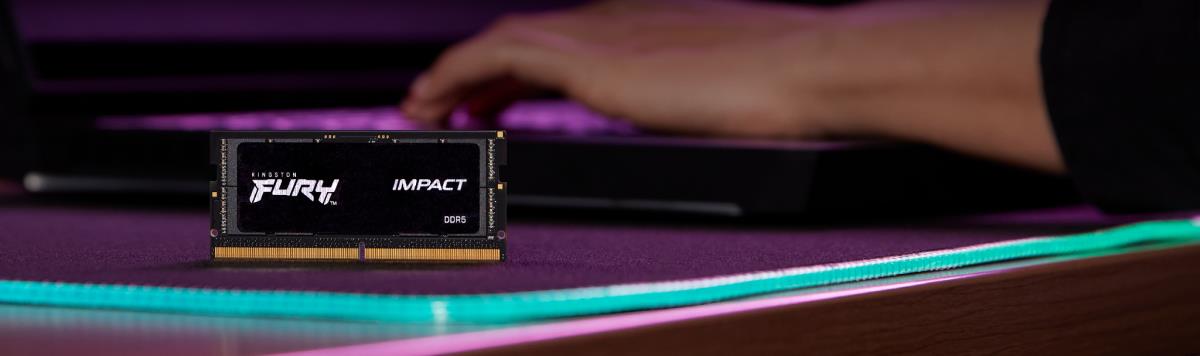 64GB 4800MHz Ddr5 SoDIMM 32x2 Fury (kf548s38ibk2-64)