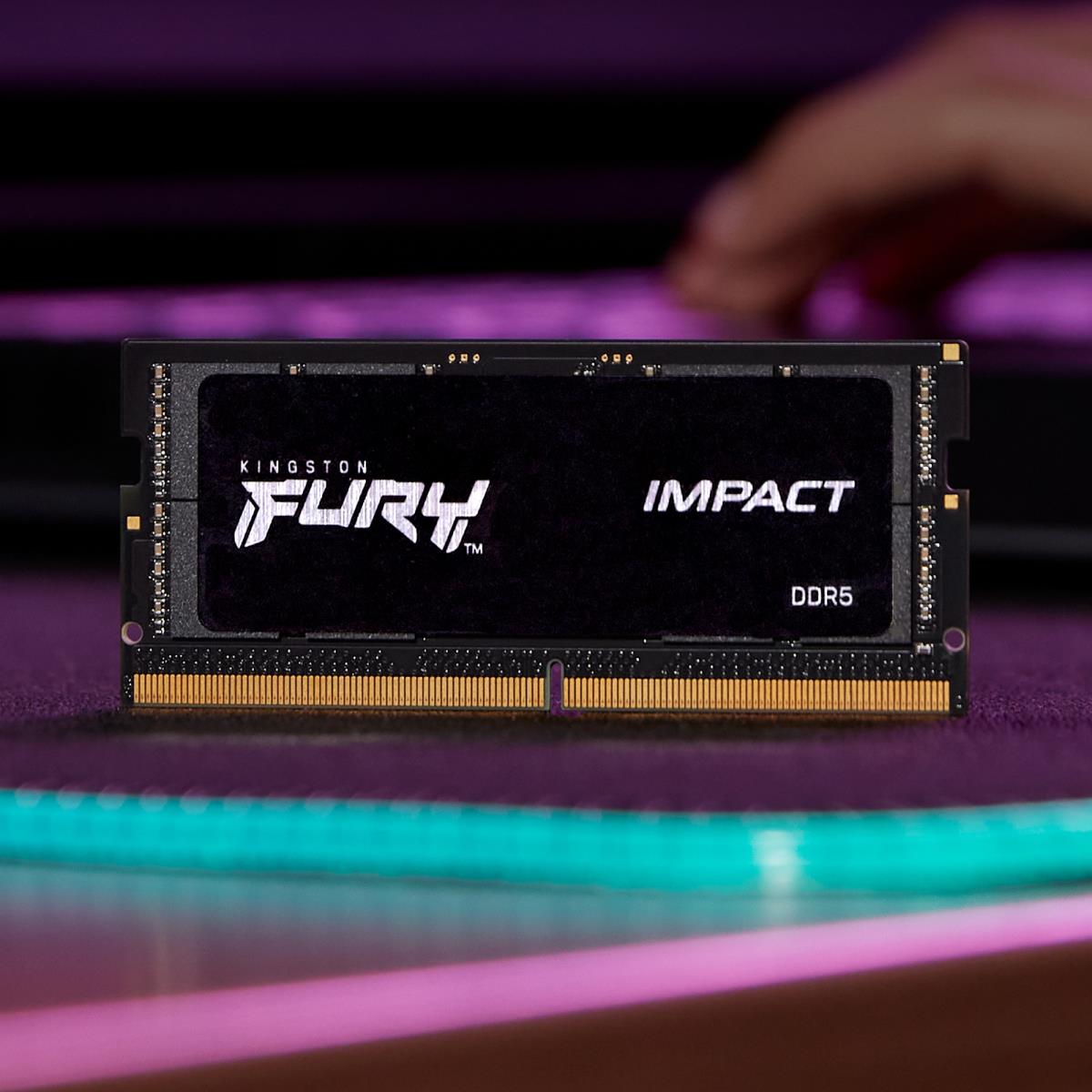 64GB 4800MHz Ddr5 SoDIMM 32x2 Fury (kf548s38ibk2-64)