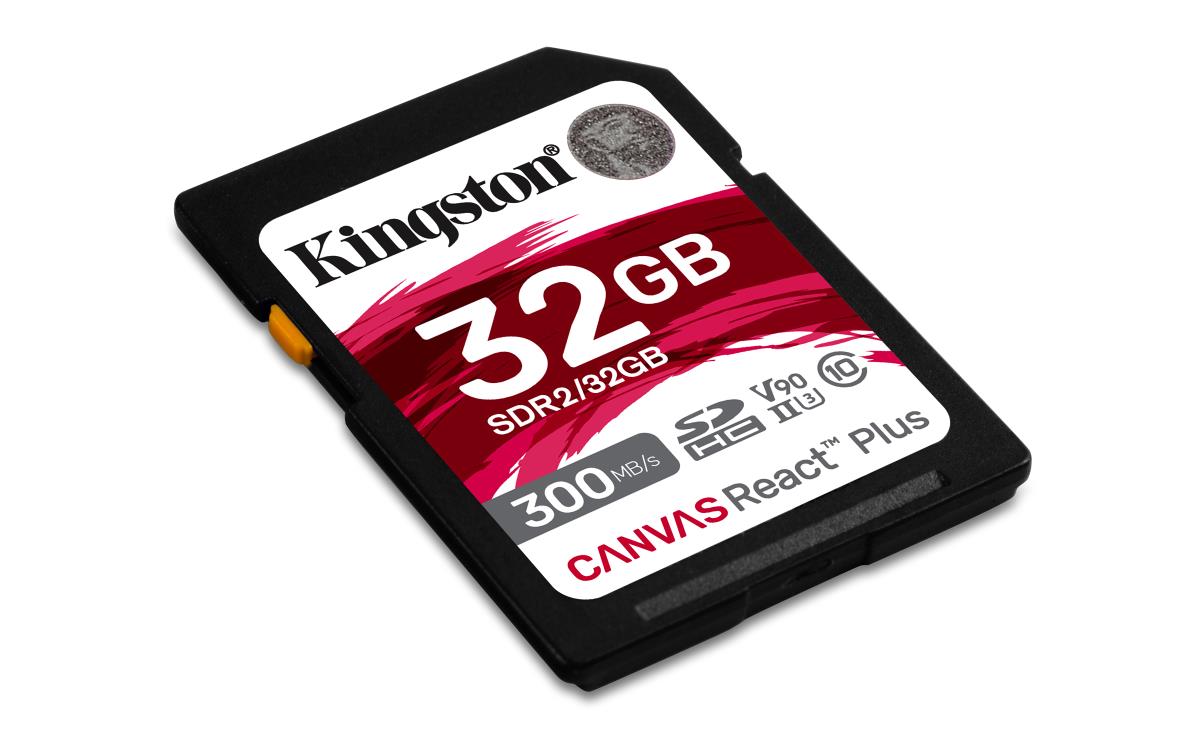 Sdxc Card - Canvas React Plus - 32GB - Uhs-ll U3