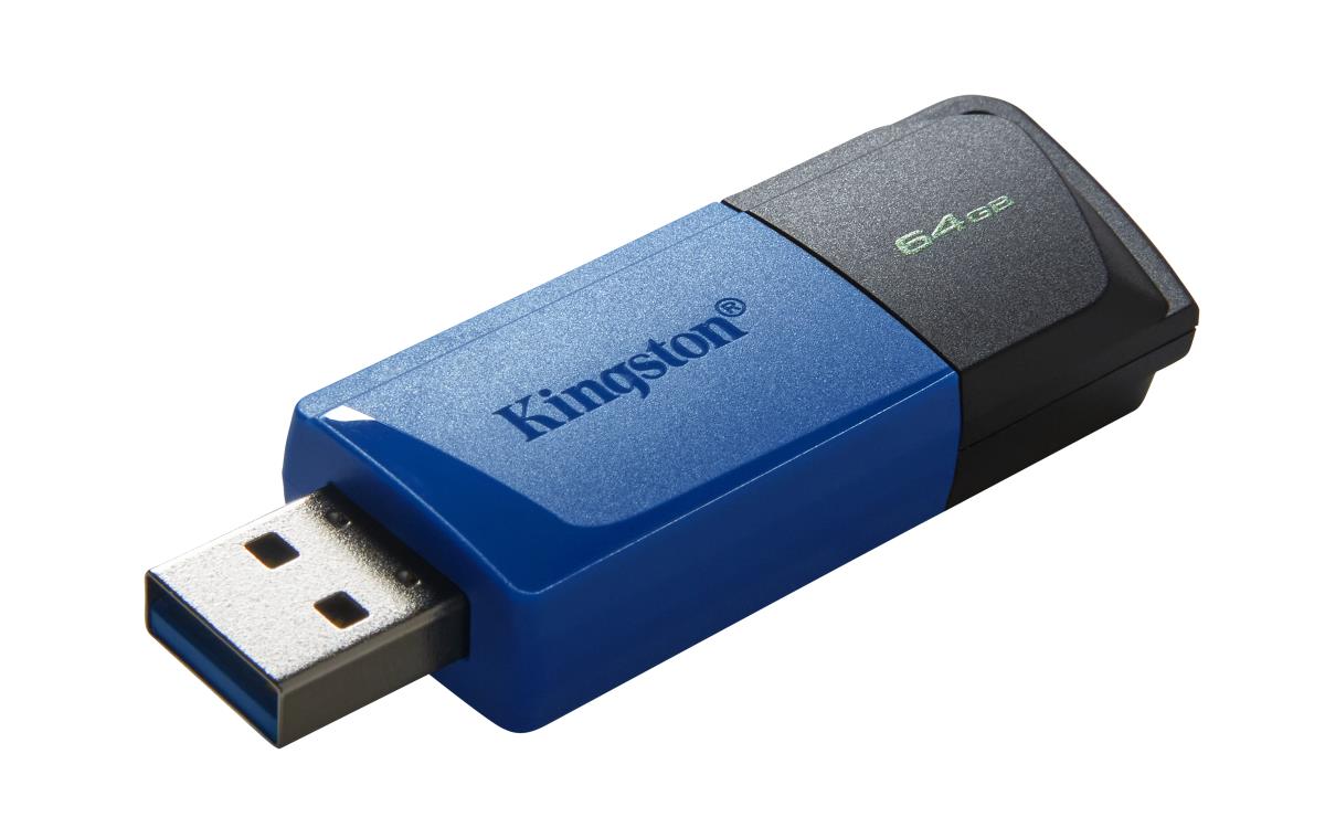 Datatraveler Exodia M - 64GB USB Stick - USB 3.2 - Black + Blue