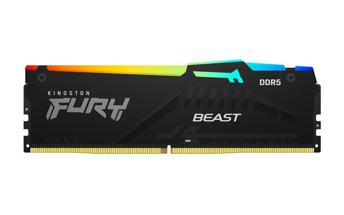32GB Ddr5 5600mt/s Cl40 DIMM (kit Of 2) Fury Beast Rgb