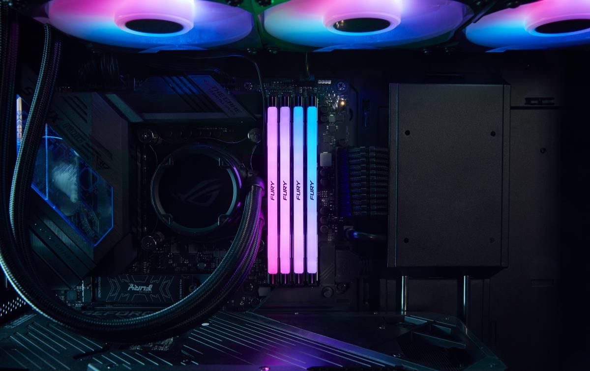 32GB Ddr5 6400mt/s Cl32 DIMM (kit Of 2) Fury Renegade Rgb