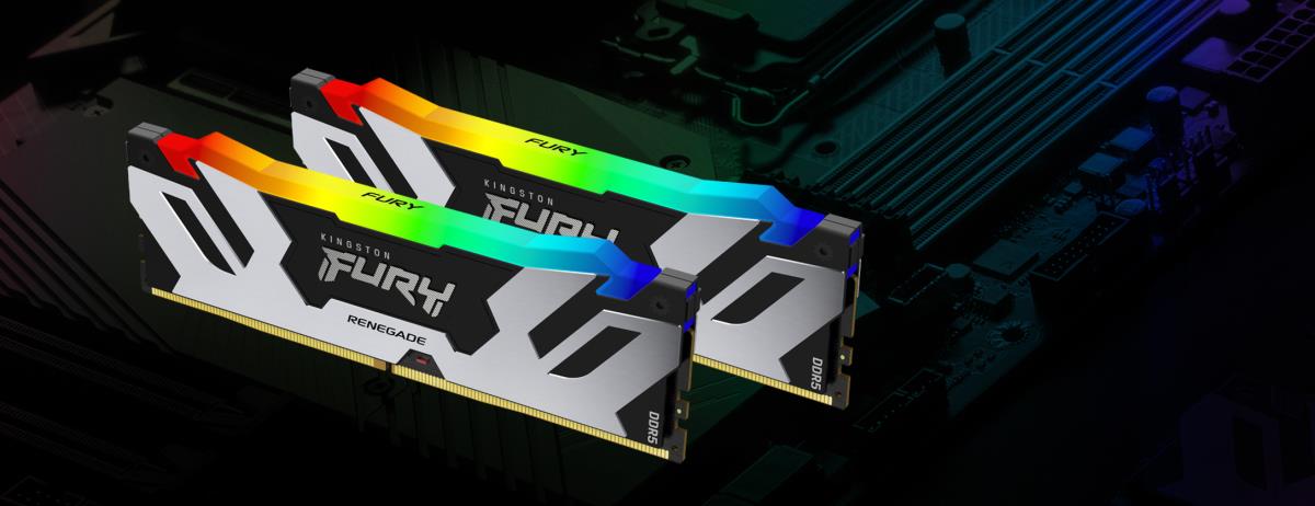 32GB Ddr5 6400mt/s Cl32 DIMM (kit Of 2) Fury Renegade Rgb