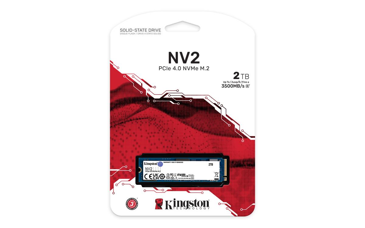 SSD - Nv2 - 2TB - Pci-e 4.0 X4 Nvme - M.2 2280