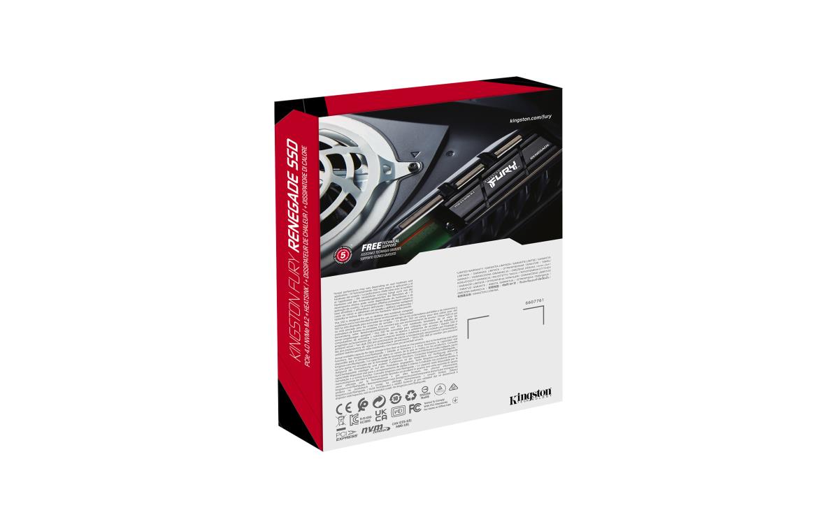 SSD - Fury Renegade - 1TB - Pci-e 4.0 Nvme - M.2 2280 With Heatsink