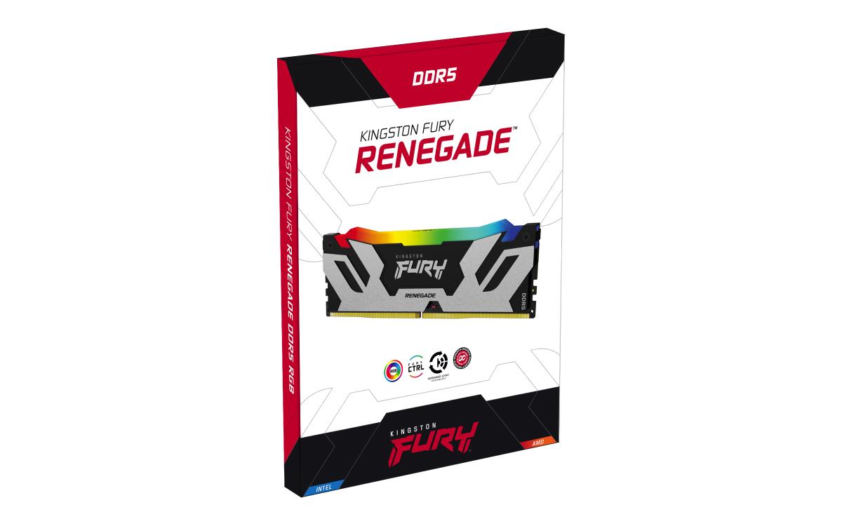 32GB Ddr5 6800mt/s Cl36 DIMM (kit Of 2) Fury Renegade Rgb