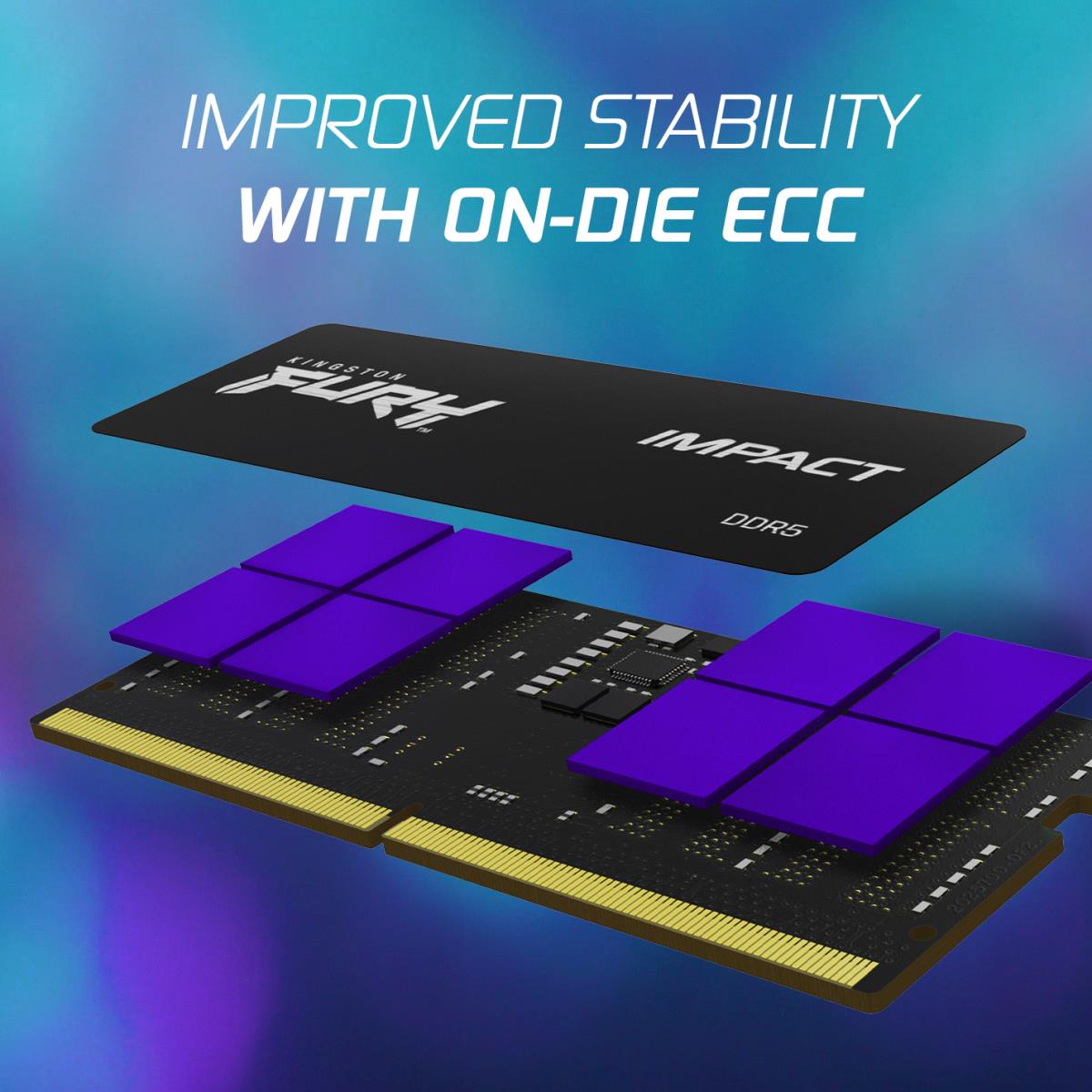 64GB Ddr5-5600mt/s Cl40 SoDIMM (kit Of 2) Fury Impact Pnp