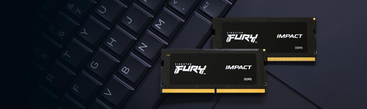 64GB Ddr5-5600mt/s Cl40 SoDIMM (kit Of 2) Fury Impact Pnp