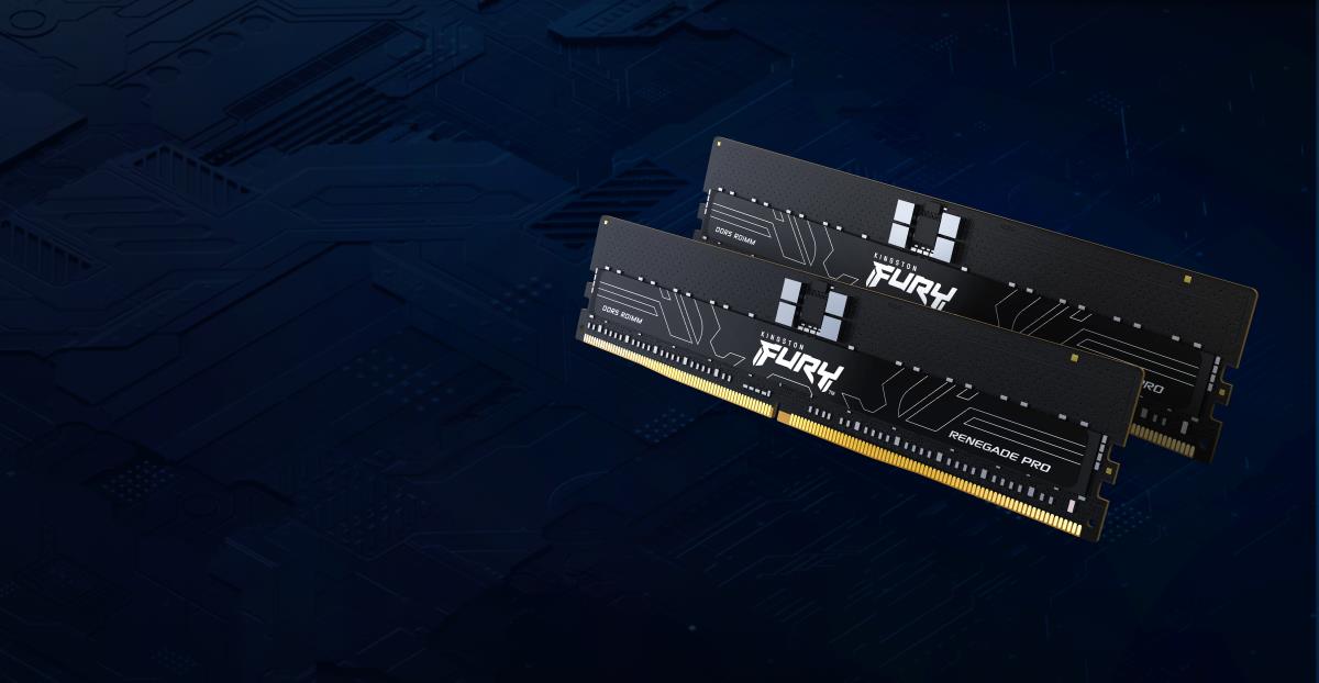 32GB Ddr5 5600mt/s ECC Reg Cl36 DIMM Fury Renegade Pro Xmp