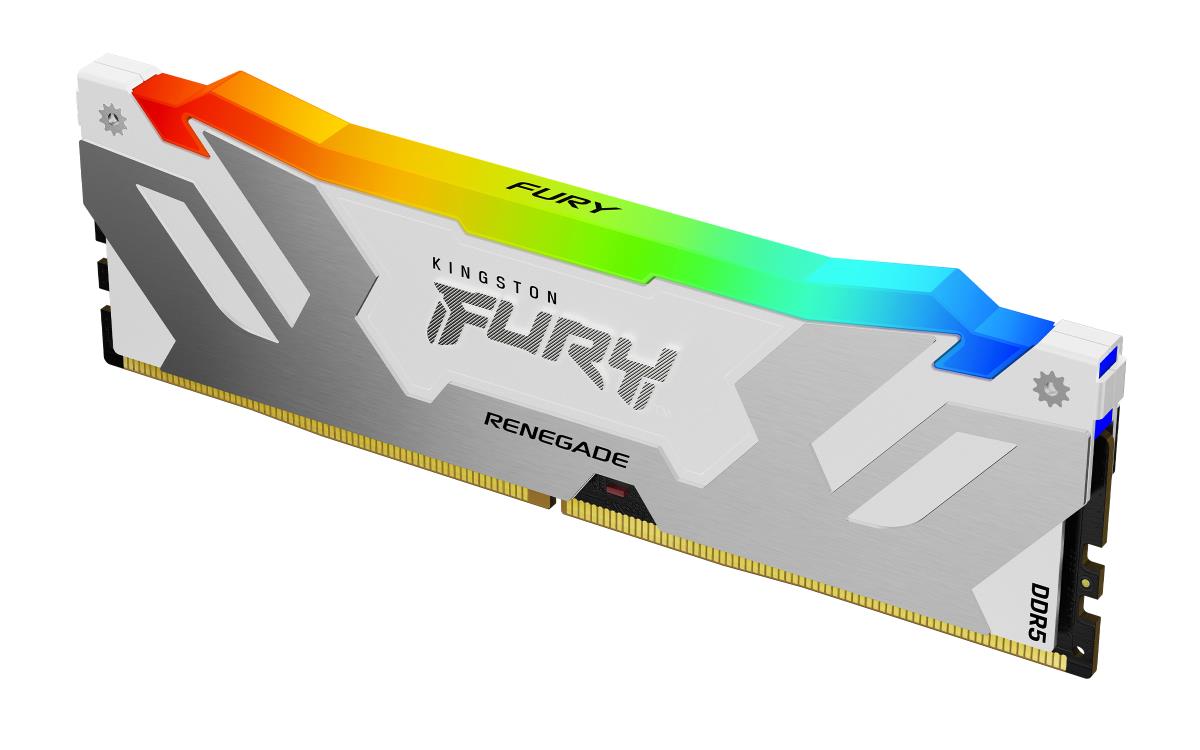 32GB Ddr5 6400mt/s Cl32 DIMM (kit Of 2) Renegade RGB White Xmp