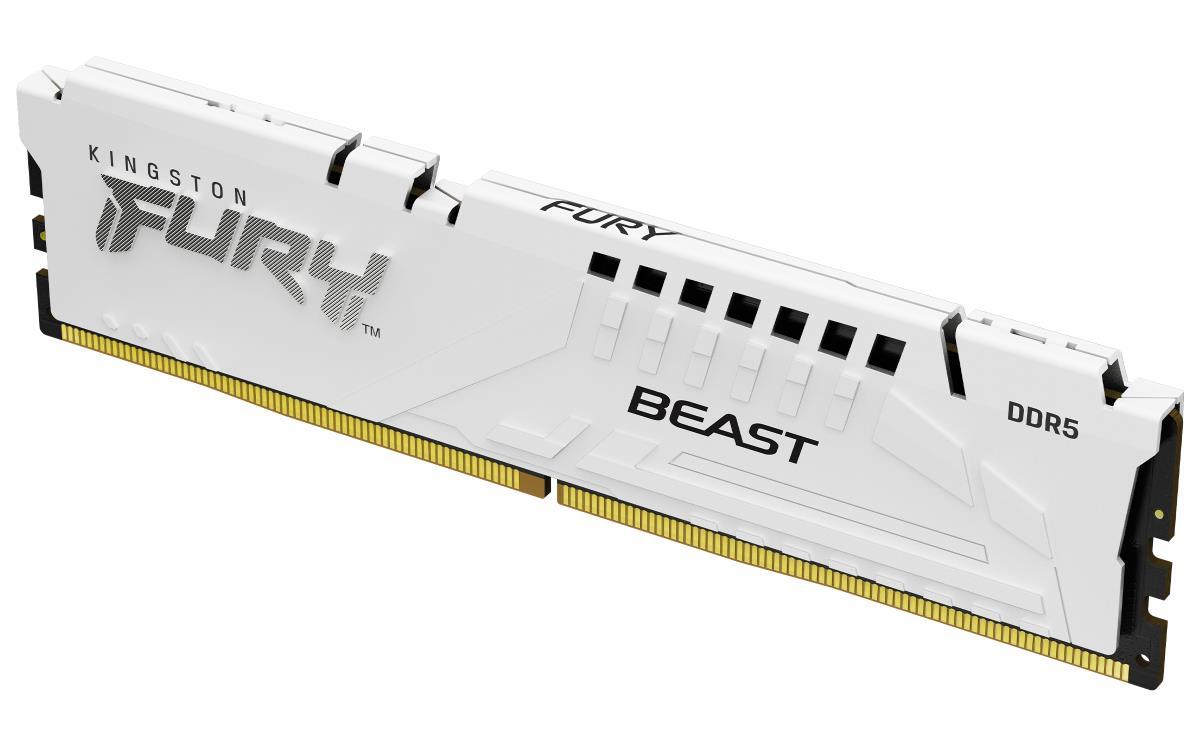 64GB Ddr5 5600mt/s Cl36 DIMM (kit Of 2) Fury Beast White Expo