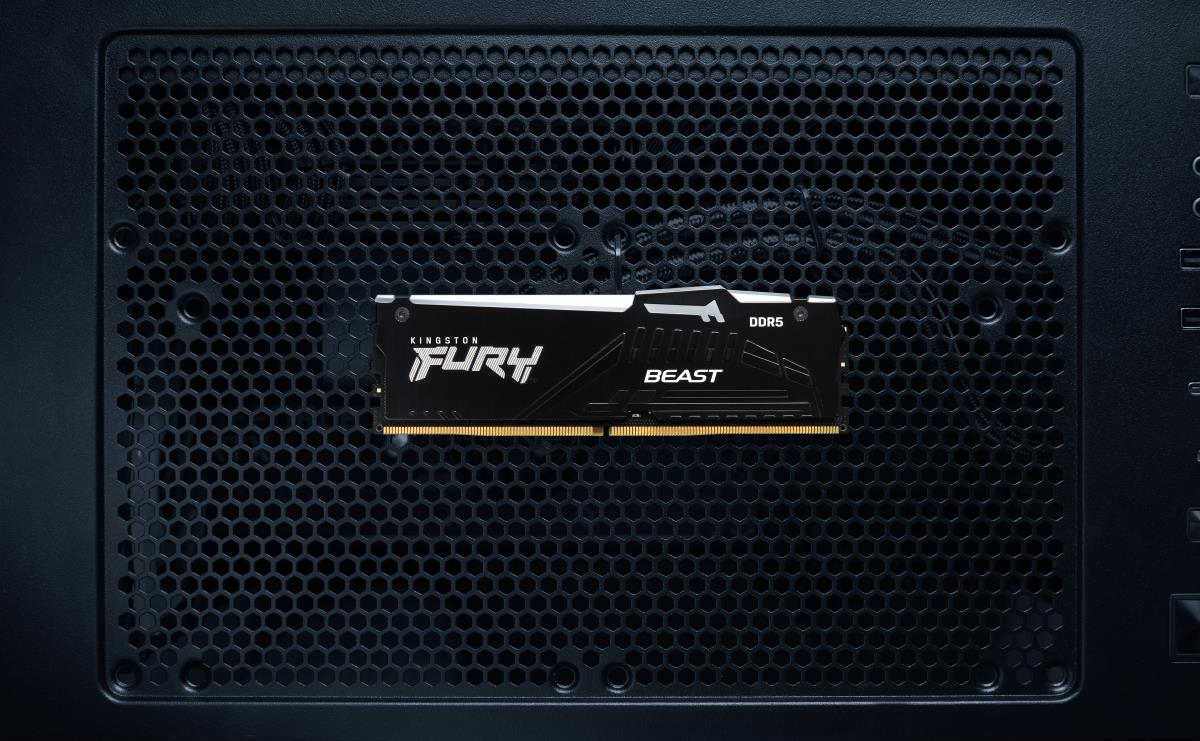 128GB Ddr5 5200mt/s Cl40 DIMM (kit Of 4) Fury Beast RGB Xmp