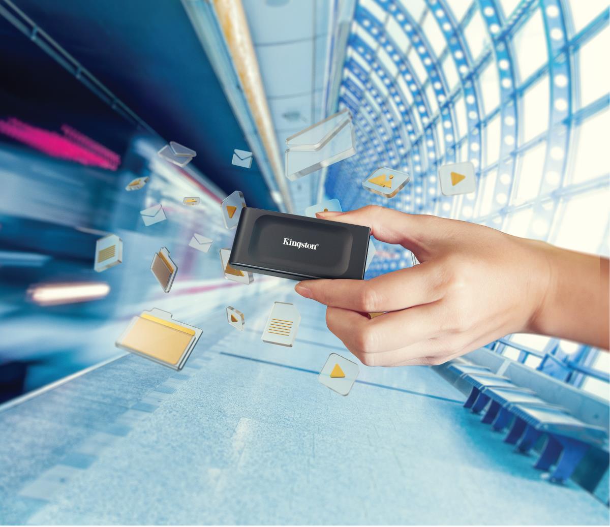 SSD - Xs1000 Portable Drive - 1TB - USB 3.2 Gen 2 - Black