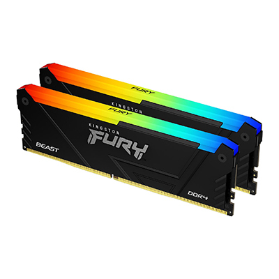 64GB Ddr4-3600mt/s Cl18 DIMM (kit Of 2) Fury Beast Rgb
